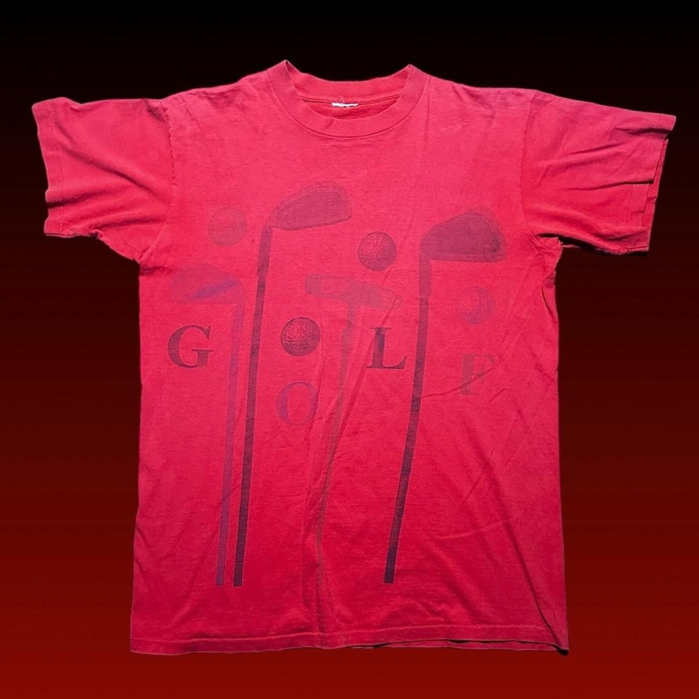 Vintage single stitch “golf” t shirt